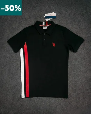 Black Polo T-Shirt