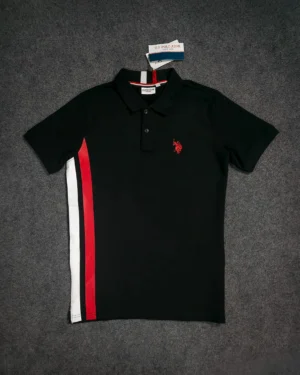 Black Polo T-Shirt