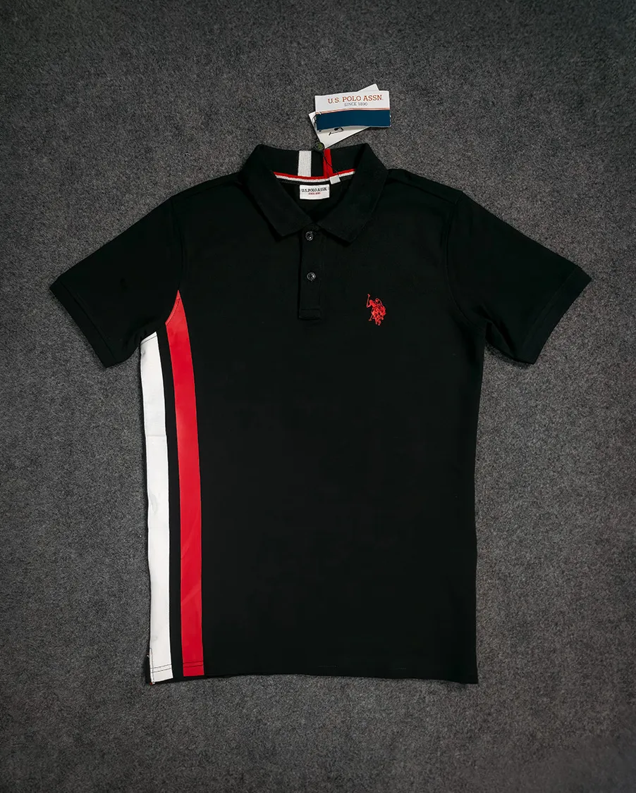 Black Polo T-Shirt