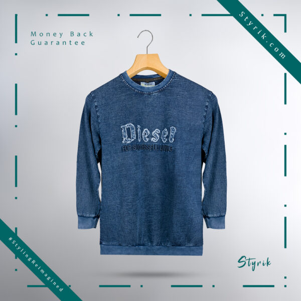 Denim Blue Sweatshirt