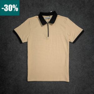Soft Peach Polo T-Shirt