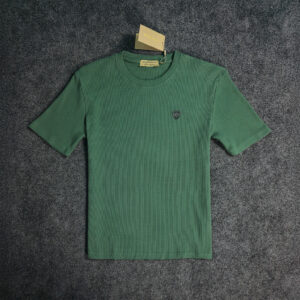 Emerald Green Semi Drop Shoulder T-Shirt