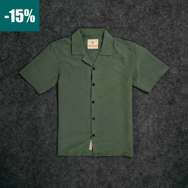 Olive Textured Shirt