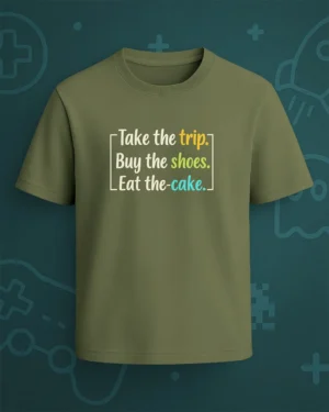 "Take the Trip" Graphic Tee – Olive Edition