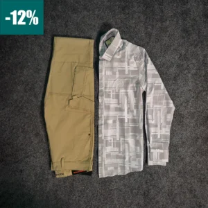 Men’s Stylish Casual Combo – Shirt & Cargo Pants