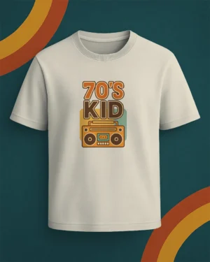 Retro Vibes "70’s Kid" Graphic Tee