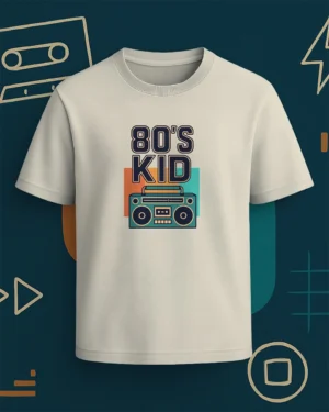 Retro Wave "80’s Kid" Graphic Tee