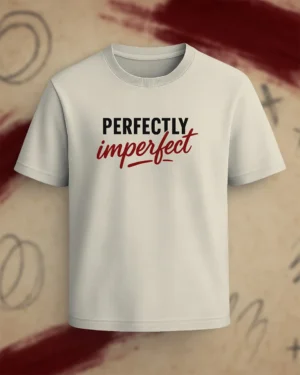 Perfectly Imperfect T-Shirt (Regular Fit) -Soft Cream