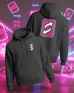 Reverse the Game Hoodie - Black