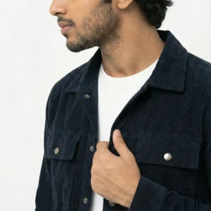 Alternative view of Corduroy Jacket - Black