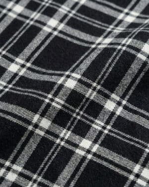 Alternative view of Black Check Casual Shirt – Light & Breathable
