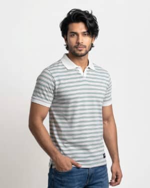 Stripe Men's Polo