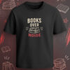 Books Over Noise T-Shirt (Regular Fit) – Black